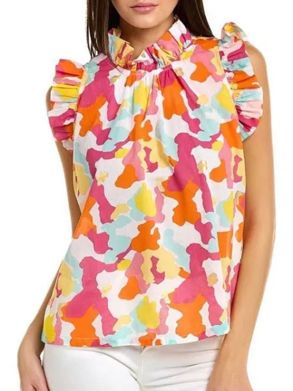 Jude Connally Mylie Top - Spring Party Camo